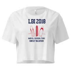 Ladies Festival Cali Crop Top Tee
