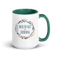 15oz Ceramic Mug with Color Inside