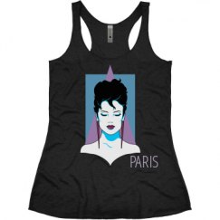 Ladies Slim Fit Super Soft Racerback Triblend Tank