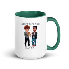 15oz Ceramic Mug with Color Inside