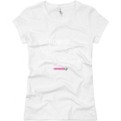 Ladies Slim Fit Basic Promo Jersey Tee