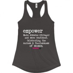 Ladies Slim Fit Racerback Tank Top