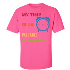 Unisex Ultra Cotton Safety Neon Crewneck Tee