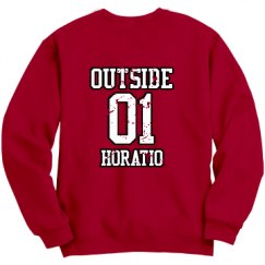 Unisex Film and Foil Crewneck Sweatshirt