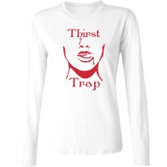 Ladies Relaxed Fit Basic Long Sleeve Tee