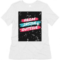 Ladies Relaxed Fit Super Soft Triblend Tee