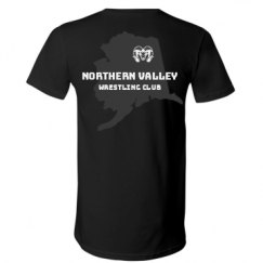 Unisex V-Neck Jersey Tee