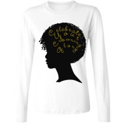 Ladies Relaxed Fit Basic Long Sleeve Tee