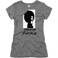 Ladies Slim Fit Super Soft Triblend Tee