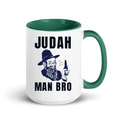 15oz Ceramic Mug with Color Inside