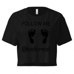 Ladies Festival Cali Crop Top Tee