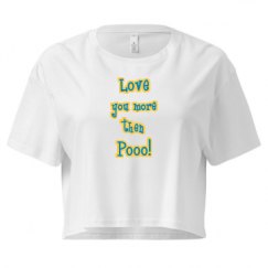 Ladies Festival Cali Crop Top Tee