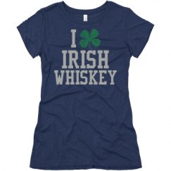 Ladies Slim Fit Super Soft Triblend Tee