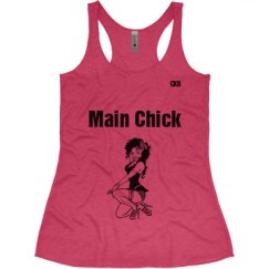 Ladies Slim Fit Super Soft Racerback Triblend Tank