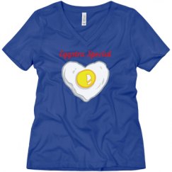 Ladies Relaxed Fit V-Neck Tee