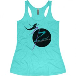 Ladies Slim Fit Super Soft Racerback Triblend Tank