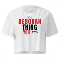 Ladies Festival Cali Crop Top Tee