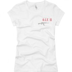 Ladies Slim Fit Basic Promo Jersey Tee