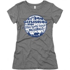 Ladies Slim Fit Super Soft Triblend Tee