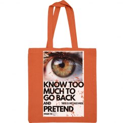 I AM Woman - Bag Lady Orange Tote 
