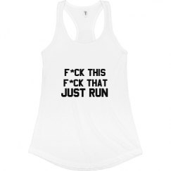 Ladies Slim Fit Racerback Tank Top