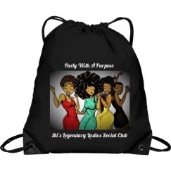 Port & Company Drawstring Cinch Bag