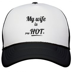 Wife is psycHOTic Hat black