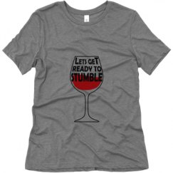 Ladies Relaxed Fit Super Soft Triblend Tee