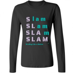 Ladies Relaxed Fit Basic Long Sleeve Tee