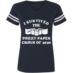 Ladies Relaxed Fit Vintage Sports Tee