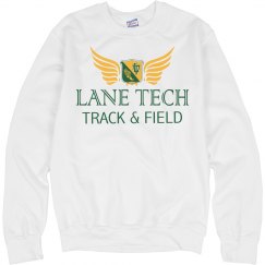 LT Track Unisex Crewneck Sweatshirt Hanes