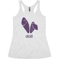 Ladies Slim Fit Super Soft Racerback Triblend Tank