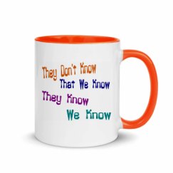 11oz Ceramic Mug with Color Inside