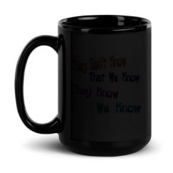 15oz Black Glossy Mug