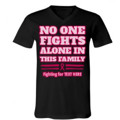 Unisex V-Neck Jersey Tee