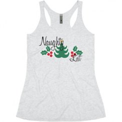 Ladies Slim Fit Super Soft Racerback Triblend Tank