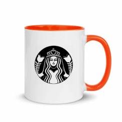 11oz Ceramic Mug with Color Inside