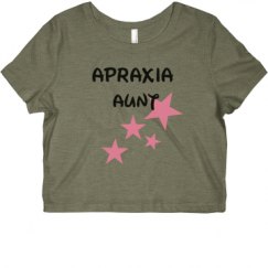 Ladies Slim Fit Crop Top Tee