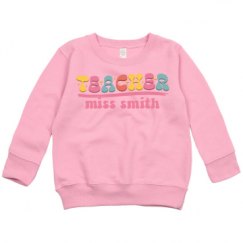 Toddler Crewneck Basic Promo Sweatshirt