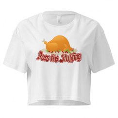 Ladies Festival Cali Crop Top Tee