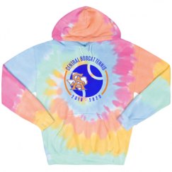Unisex Tie-Dye Fleece Hoodie