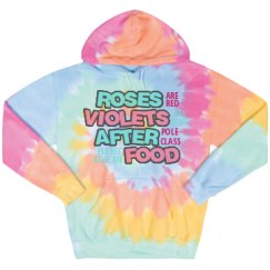 Unisex Tie-Dye Fleece Hoodie