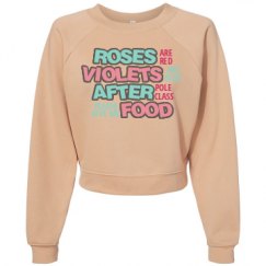 Women's Raglan Pullover Fleece