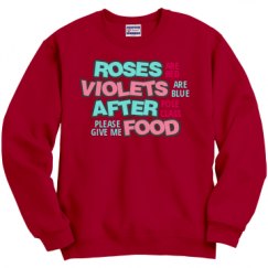 Unisex Film and Foil Crewneck Sweatshirt