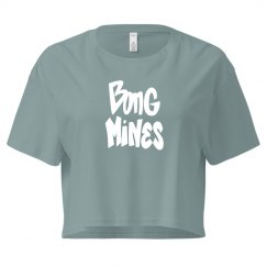 Bong Mines Women Crop Top Tee 