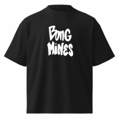 Unisex Organic Oversized High Neck T-Shirt