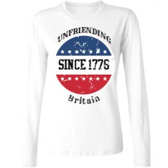 Ladies Relaxed Fit Basic Long Sleeve Tee