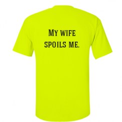 Unisex Ultra Cotton Safety Neon Crewneck Tee