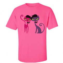 Unisex Ultra Cotton Safety Neon Crewneck Tee