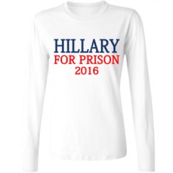 Ladies Relaxed Fit Basic Long Sleeve Tee